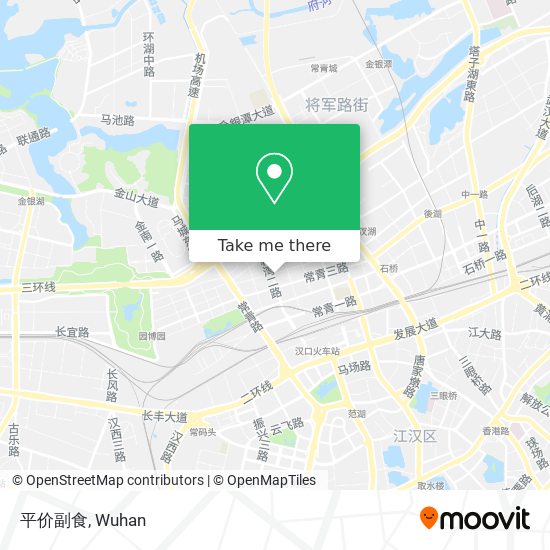 平价副食 map