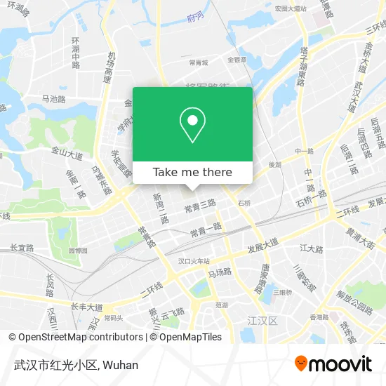 武汉市红光小区 map