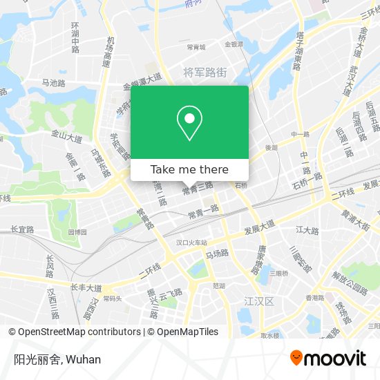阳光丽舍 map