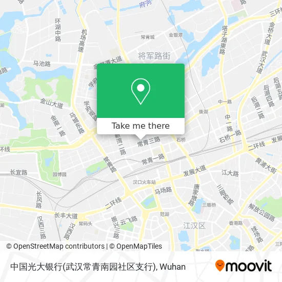 中国光大银行(武汉常青南园社区支行) map