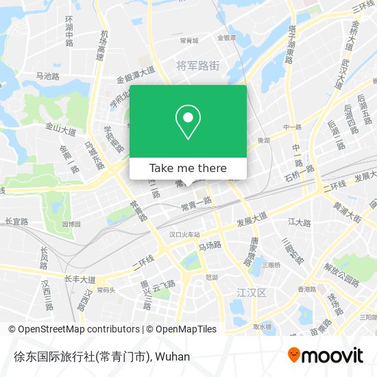 徐东国际旅行社(常青门市) map
