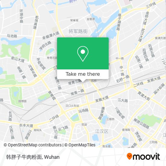 韩胖子牛肉粉面 map
