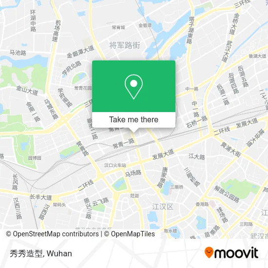 秀秀造型 map
