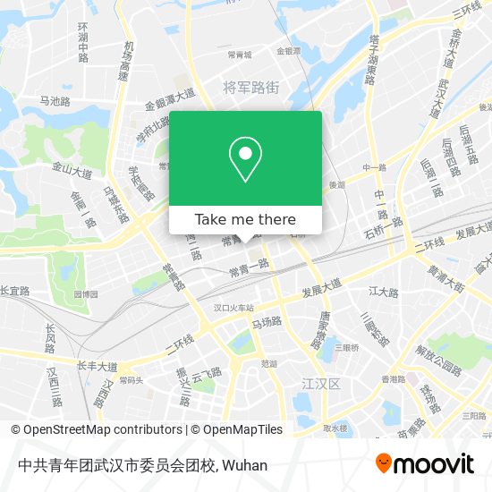 中共青年团武汉市委员会团校 map