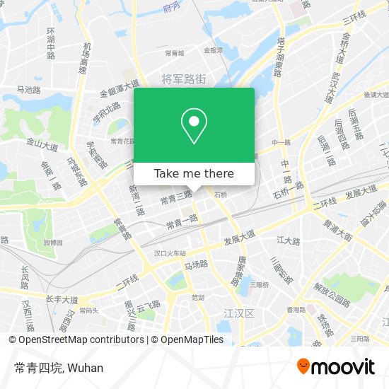 常青四垸 map