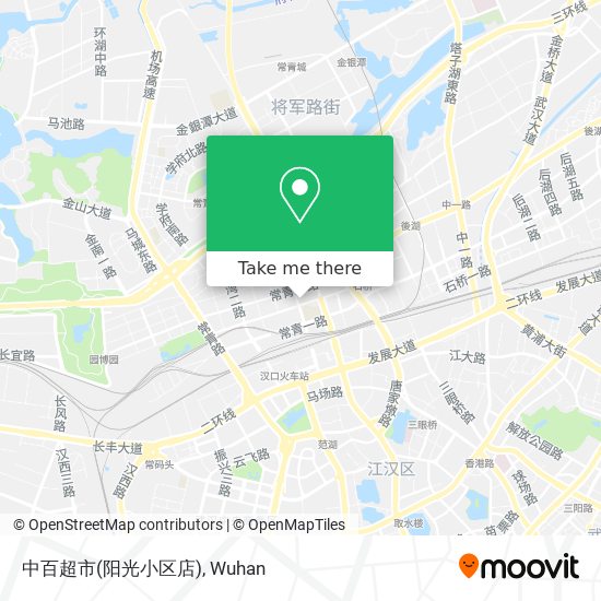 中百超市(阳光小区店) map