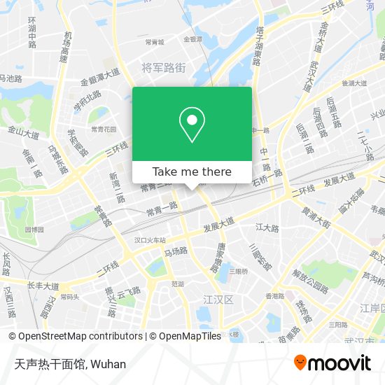 天声热干面馆 map