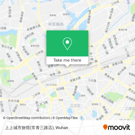 上上城市旅馆(常青三路店) map