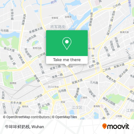 牛哞哞鲜奶栈 map