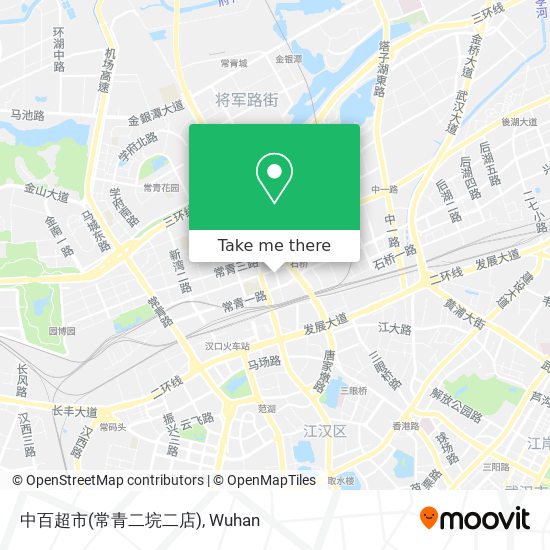 中百超市(常青二垸二店) map