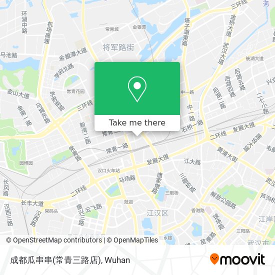 成都瓜串串(常青三路店) map