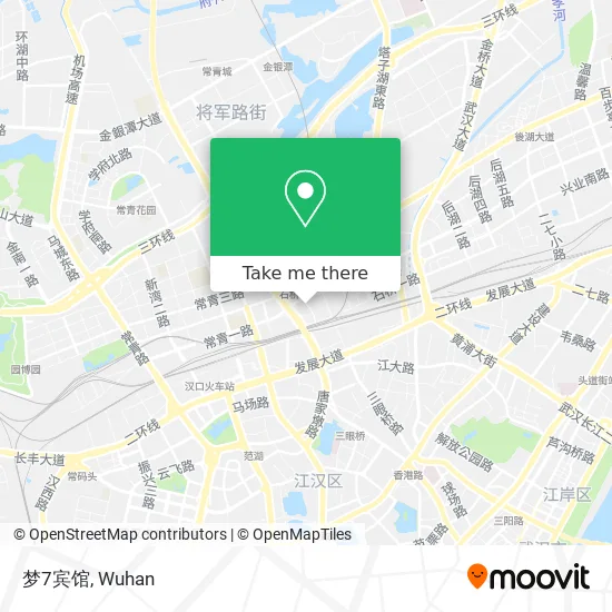 梦7宾馆 map