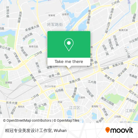 精冠专业美发设计工作室 map