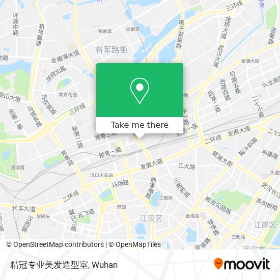 精冠专业美发造型室 map