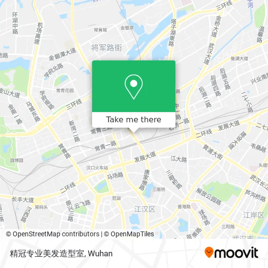精冠专业美发造型室 map