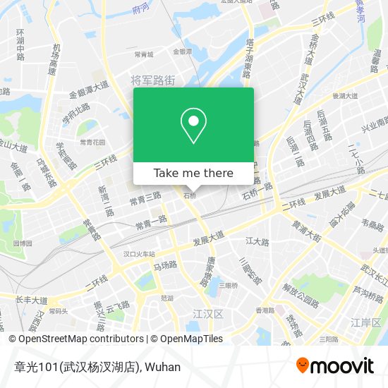 章光101(武汉杨汊湖店) map