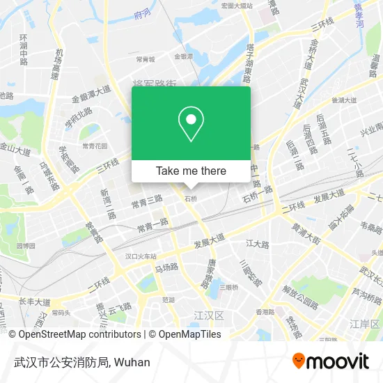 武汉市公安消防局 map