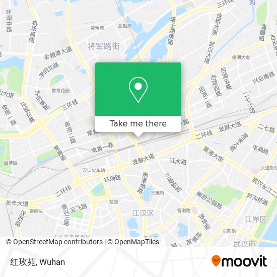 红玫苑 map