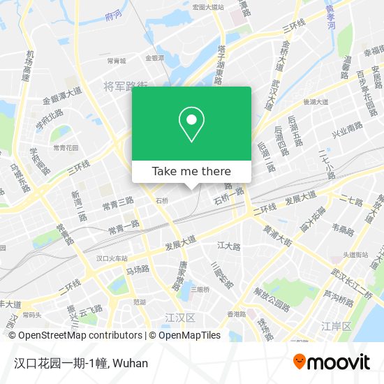 汉口花园一期-1幢 map