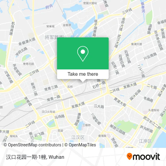 汉口花园一期-1幢 map