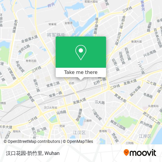 汉口花园-韵竹里 map