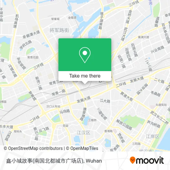 鑫小城故事(南国北都城市广场店) map