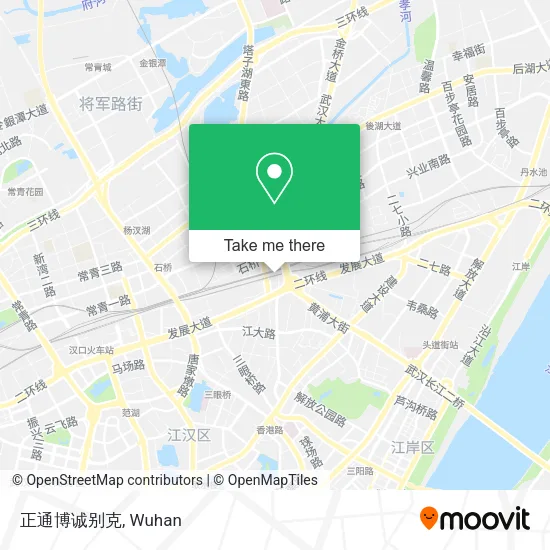 正通博诚别克 map