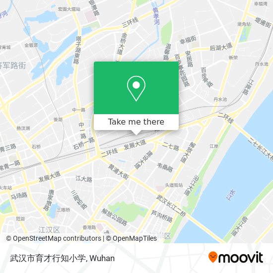 武汉市育才行知小学 map