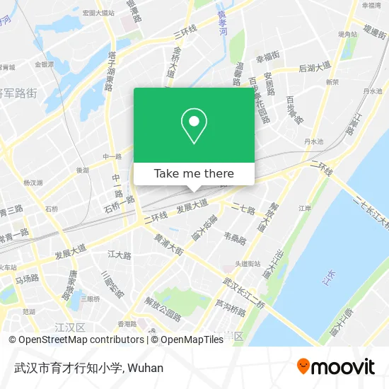 武汉市育才行知小学 map