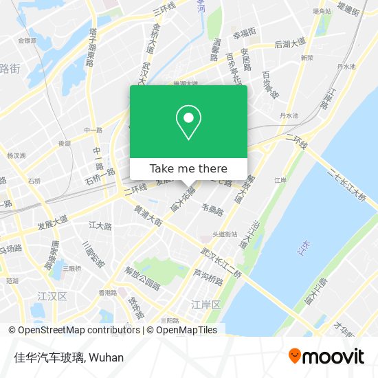 佳华汽车玻璃 map