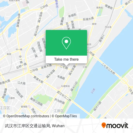 武汉市江岸区交通运输局 map