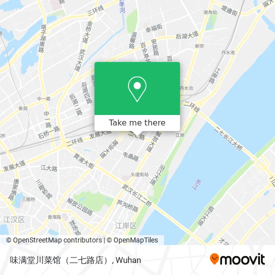味满堂川菜馆（二七路店） map