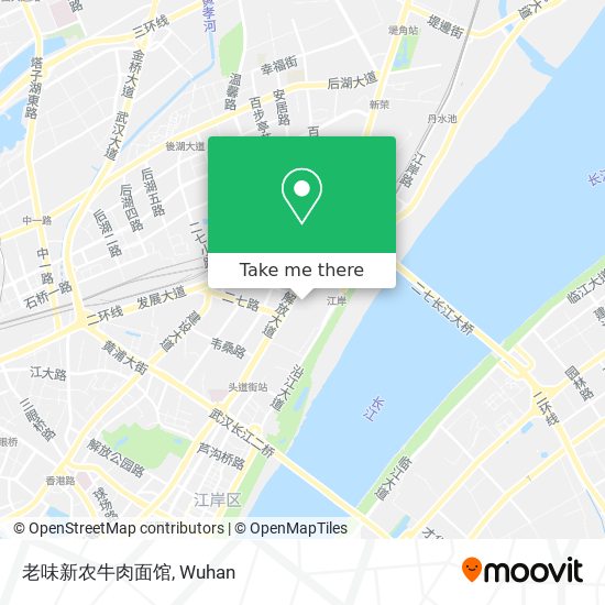 老味新农牛肉面馆 map