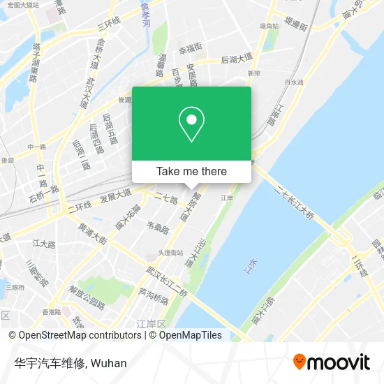 华宇汽车维修 map