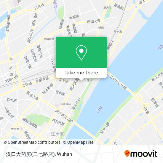 汉口大药房(二七路店) map