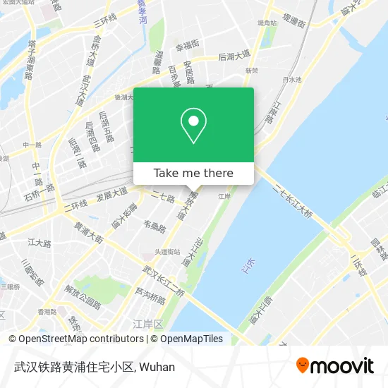 武汉铁路黄浦住宅小区 map