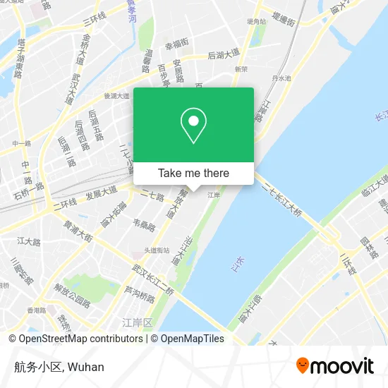航务小区 map