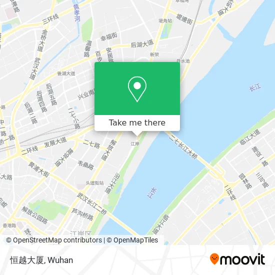 恒越大厦 map