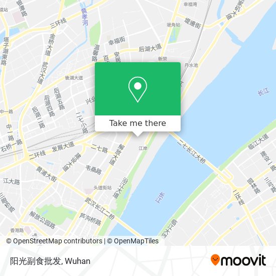 阳光副食批发 map