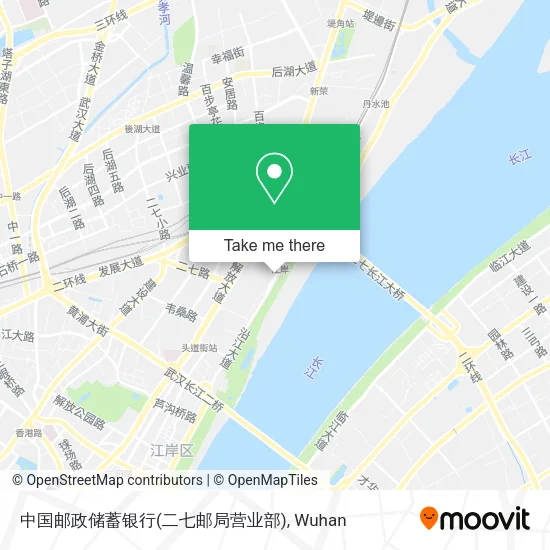 中国邮政储蓄银行(二七邮局营业部) map