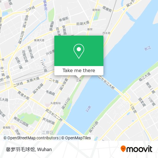 馨梦羽毛球馆 map