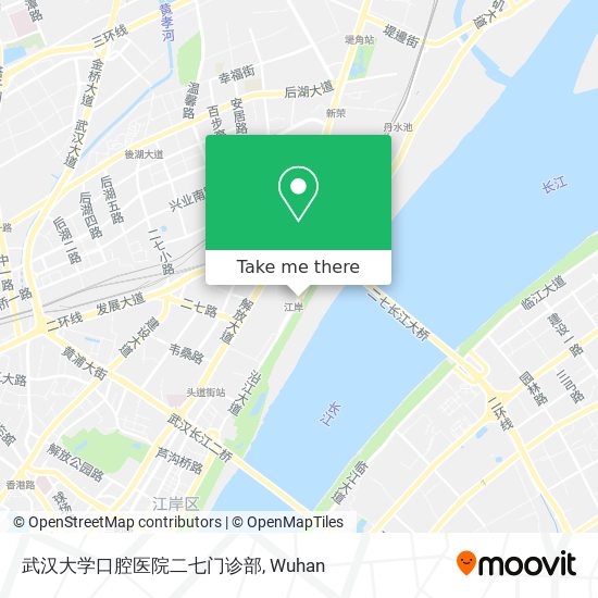 武汉大学口腔医院二七门诊部 map