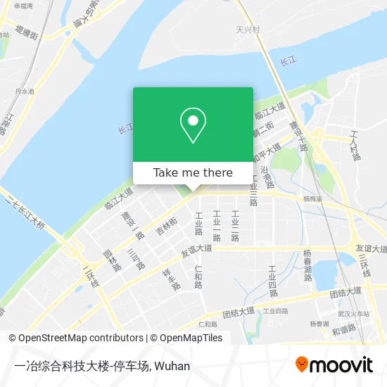 一冶综合科技大楼-停车场 map