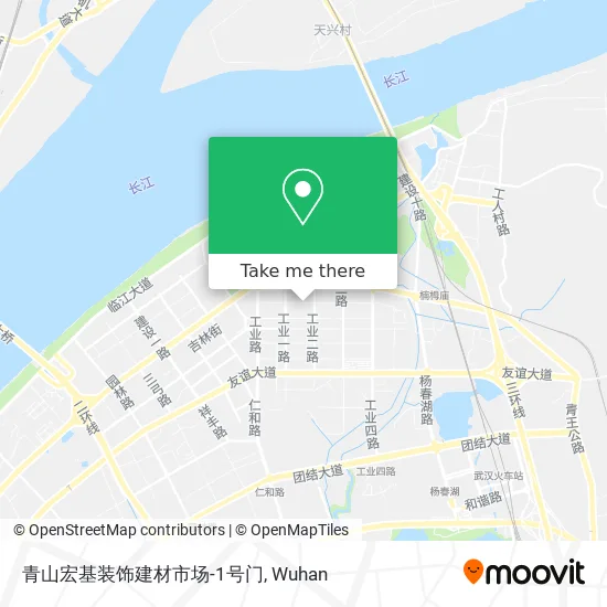青山宏基装饰建材市场-1号门 map