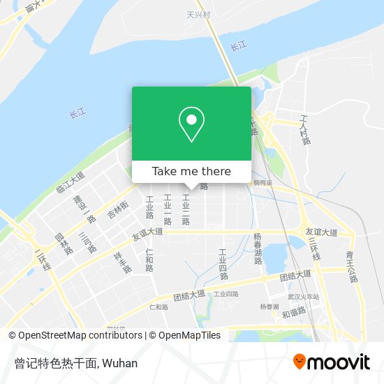 曾记特色热干面 map