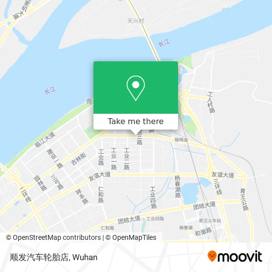顺发汽车轮胎店 map