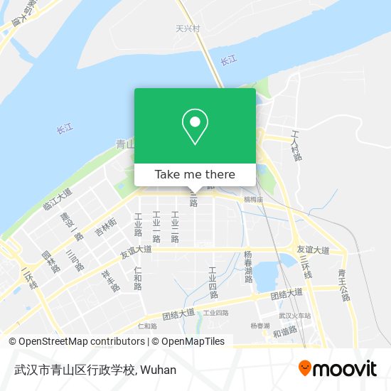 武汉市青山区行政学校 map