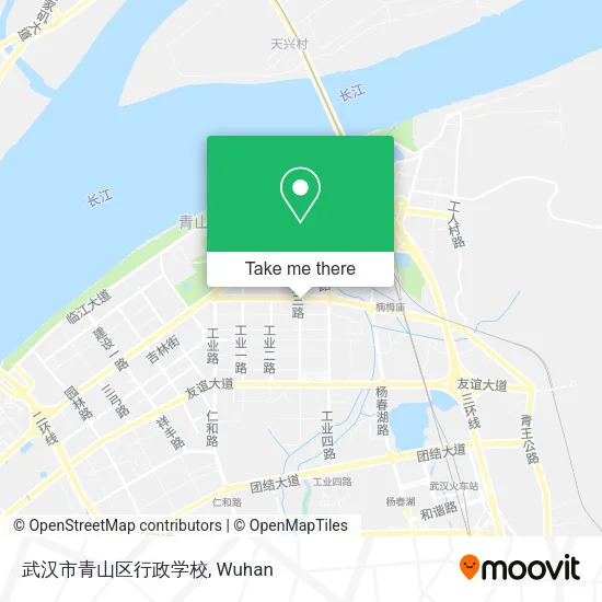 武汉市青山区行政学校 map