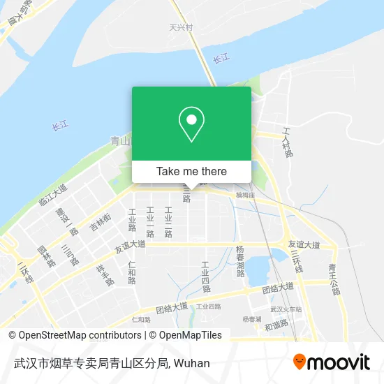 武汉市烟草专卖局青山区分局 map