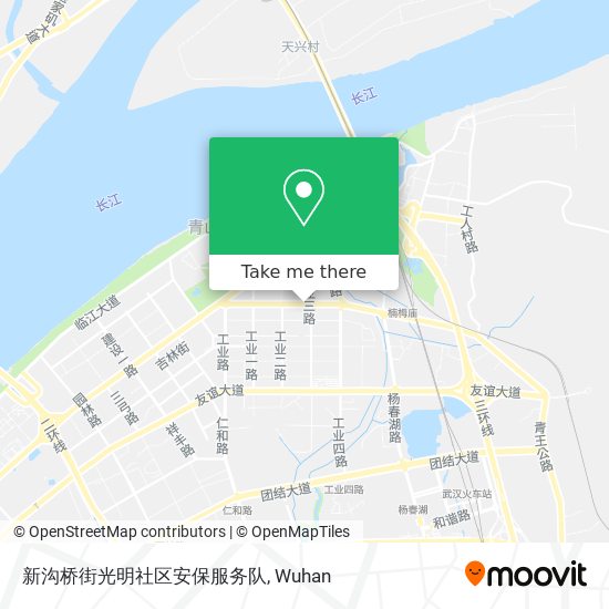 新沟桥街光明社区安保服务队 map